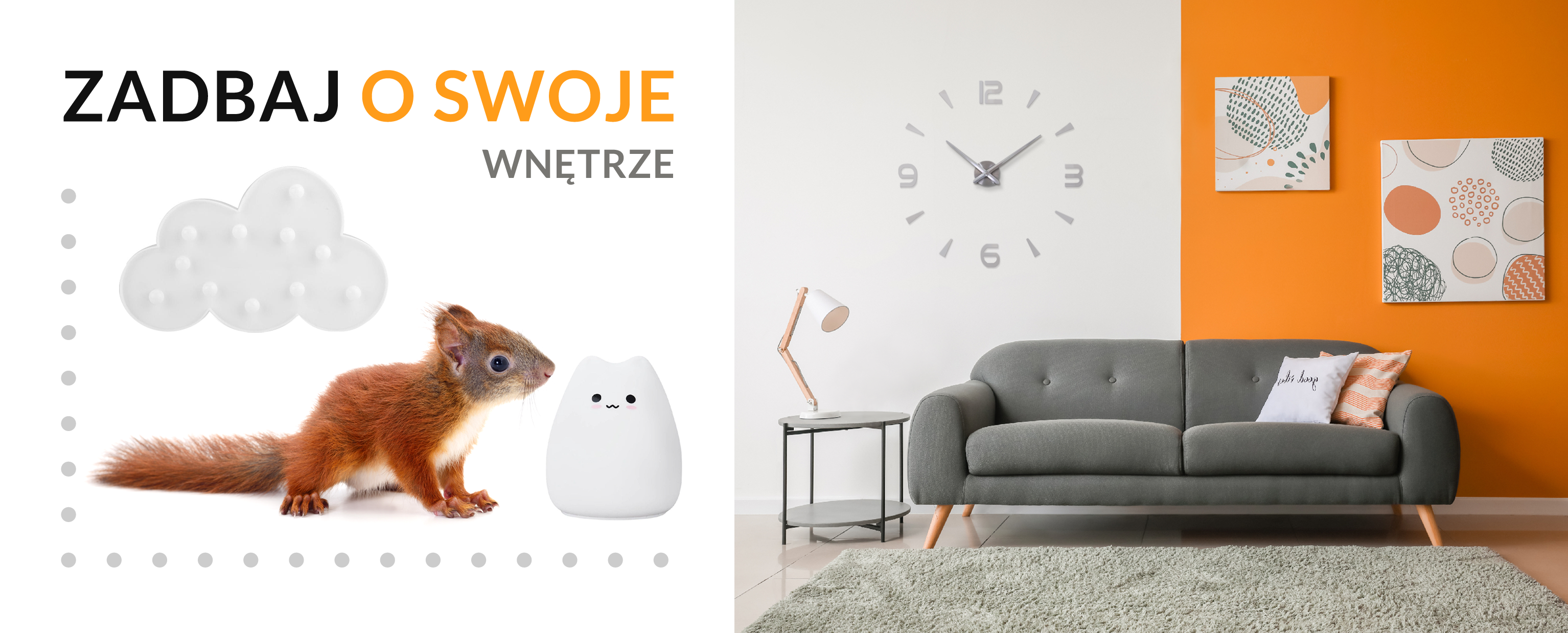 Baner dla wnetrz - pikset - zadbaj o swoje wnetrze